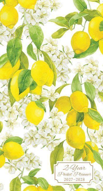 Produktbild: 2027-28 Amalfi Lemons 2-Year Pocket Planner (24-Month Calendar)