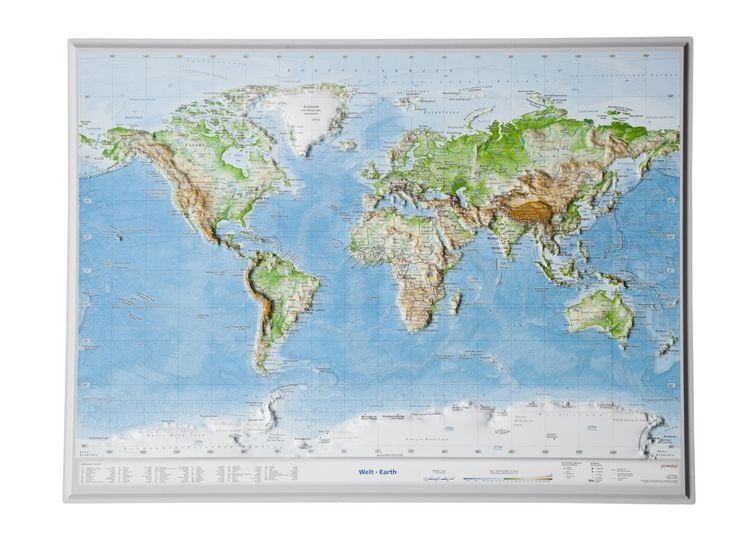 Produktbild: Welt klein 1:107.000.000