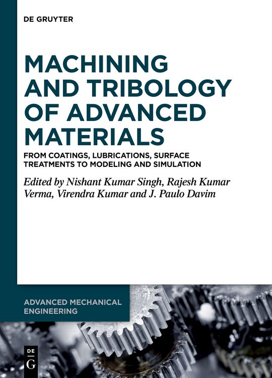 Produktbild: Machining and Tribology of Advanced Materials
