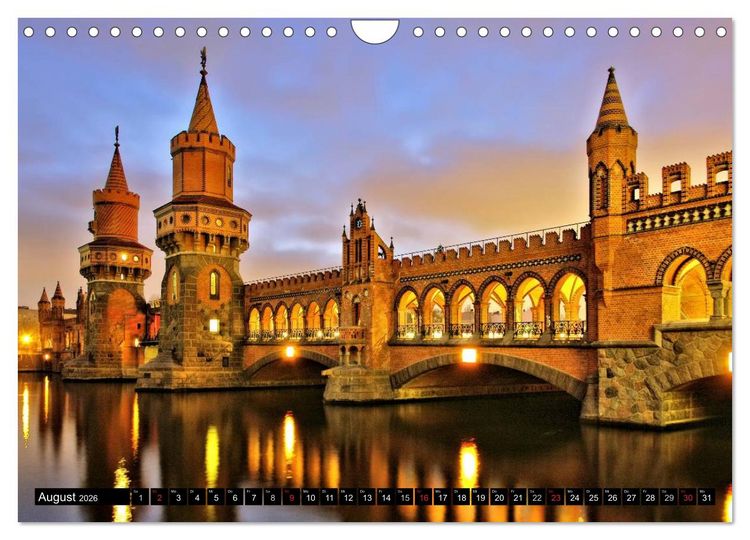 Produktbild: Unterwegs in Deutschland (Wandkalender 2026 DIN A4 quer), CALVENDO Monatskalender