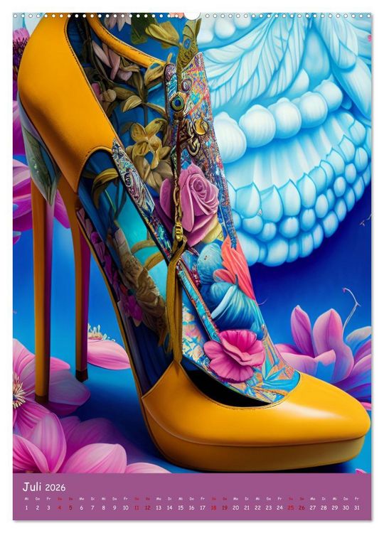 Produktbild: HighHeelArt (Wandkalender 2026 DIN A2 hoch), CALVENDO Monatskalender