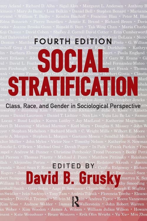 Produktbild: Social Stratification