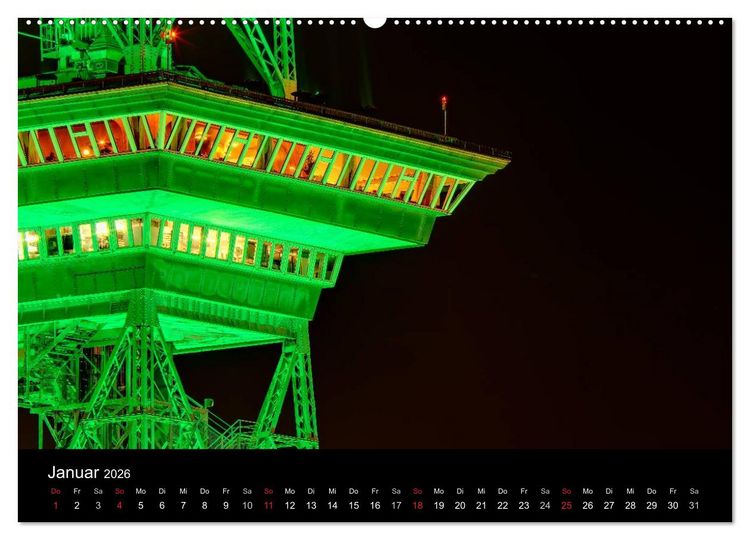 Produktbild: Colors of Berlin 2026 (Wandkalender 2026 DIN A2 quer), CALVENDO Monatskalender