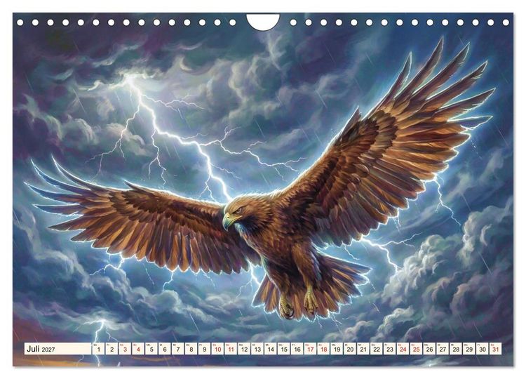 Produktbild: Gesch&ouml;pfe der Legenden - Eine Reise durch die Welt mystischer Wesen (Wandkalender 2027 DIN A4 quer), CALVENDO Monatskalender