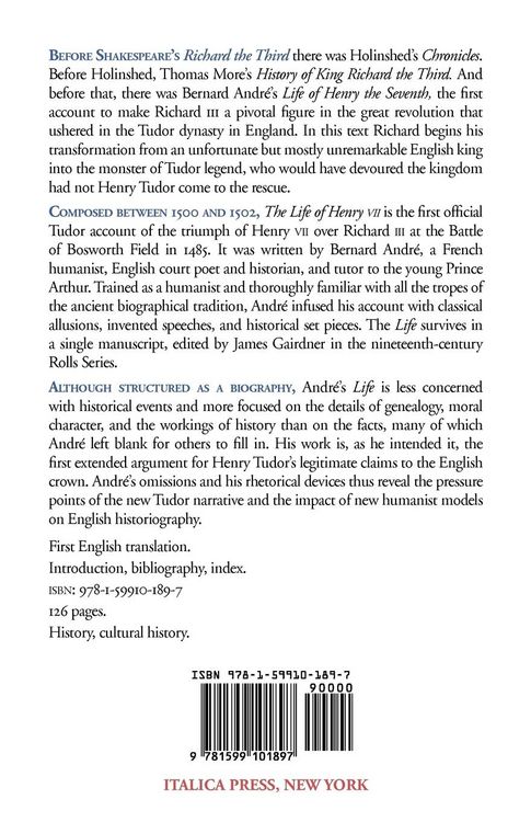 Produktbild: The Life of Henry VII