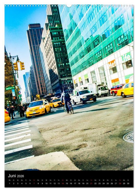 Produktbild: New York - Blickwinkel (Wandkalender 2026 DIN A2 hoch), CALVENDO Monatskalender