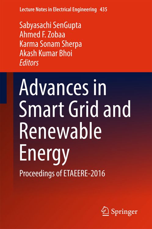 Produktbild: Advances in Smart Grid and Renewable Energy