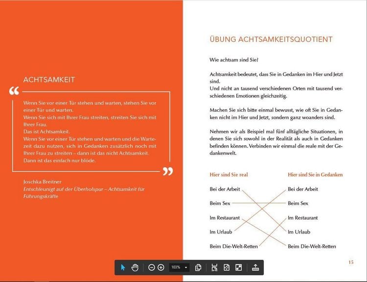 Achtsam morden – Das Übungsbuch nach der Joschka-Breitner-Methode