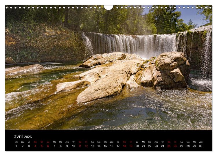 Produktbild: Nature sud de la France (Calendrier mural 2026 DIN A3 vertical), CALVENDO calendrier mensuel