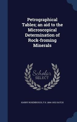Produktbild: Petrographical Tables; an aid to the Microscopical Determination of Rock-froming Minerals
