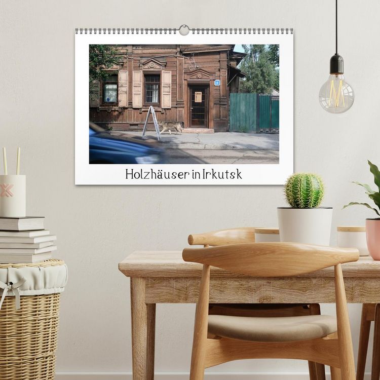 Produktbild: Holzh&auml;user in Irkutsk (Wandkalender 2026 DIN A3 quer), CALVENDO Monatskalender