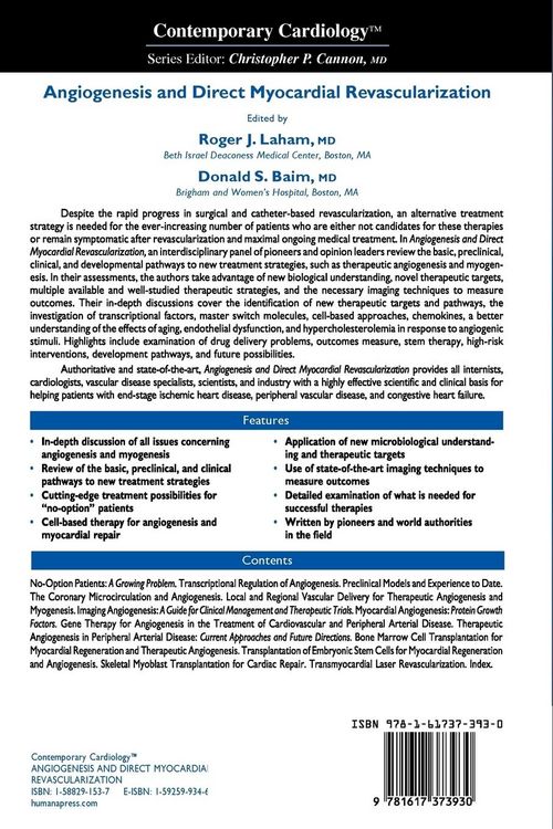 Produktbild: Angiogenesis and Direct Myocardial Revascularization