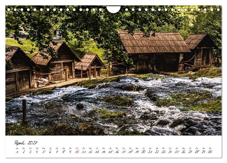 Produktbild: Bosnien-Herzegowina, unber&uuml;hrte Natur und touristische Highlights (Wandkalender 2027 DIN A4 quer), CALVENDO Monatskalender