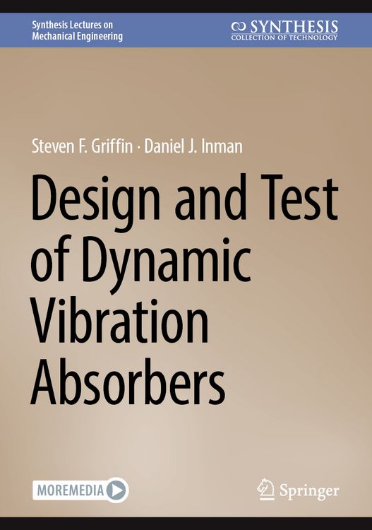 Produktbild: Design and Test of Dynamic Vibration Absorbers