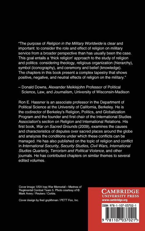 Produktbild: Religion in the Military Worldwide