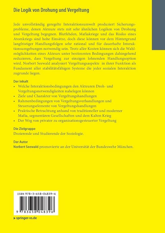 Produktbild: Die Logik von Drohung und Vergeltung
