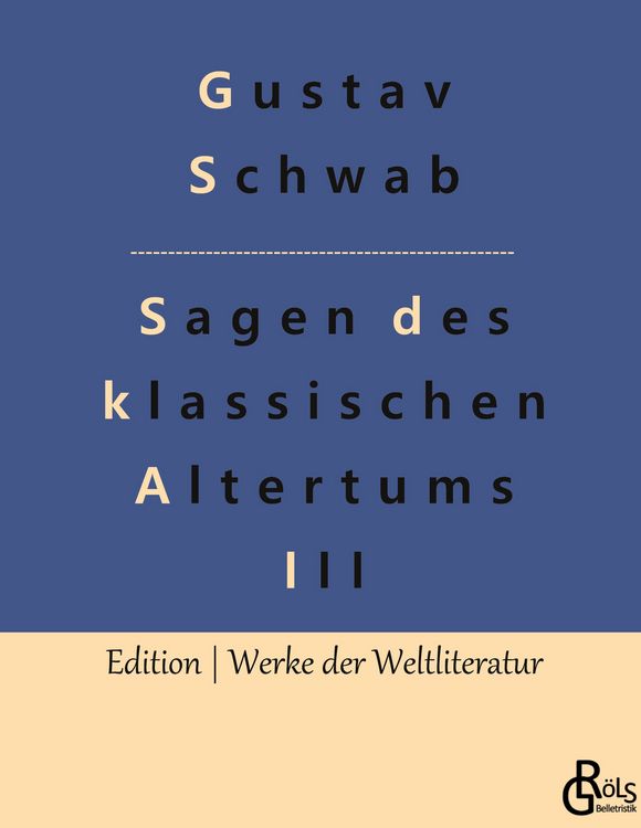Produktbild: Sagen des klassischen Altertums - Teil 3