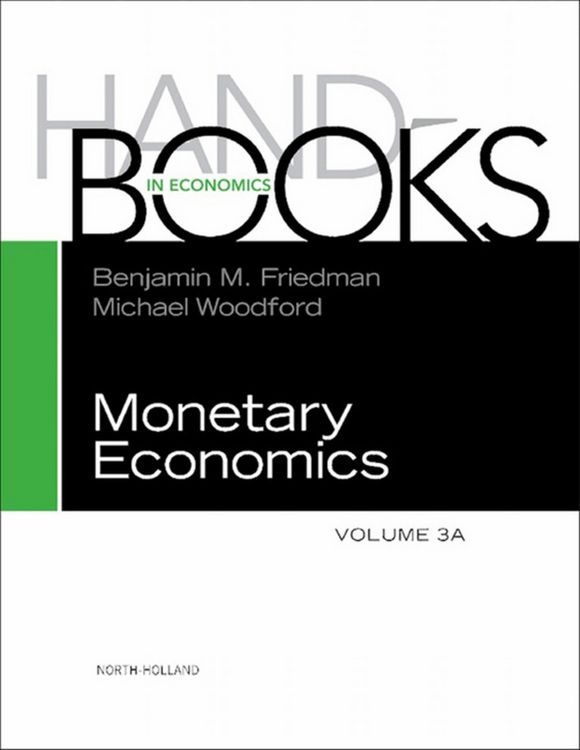 Produktbild: Handbook of Monetary Economics 3A