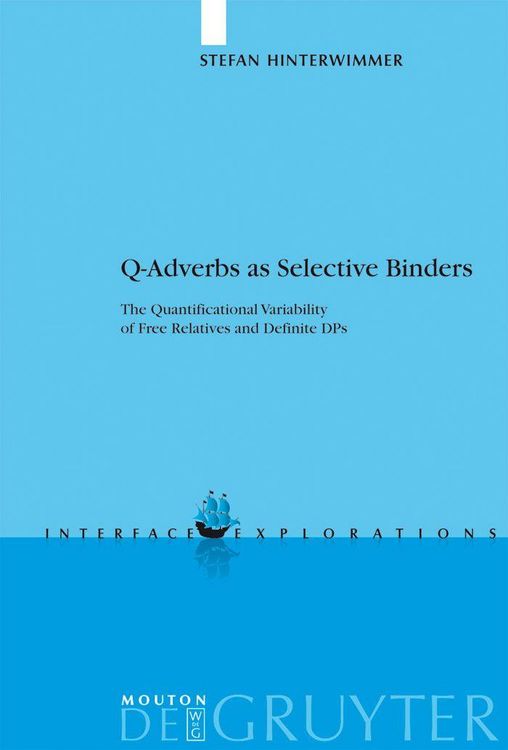 Produktbild: Q-Adverbs as Selective Binders