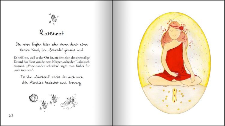Produktbild: Vom M&auml;dchen zur Frau - Ein m&auml;rchenhaftes Bilderbuch f&uuml;r alle M&auml;dchen, die ihren K&ouml;rper neu entdecken