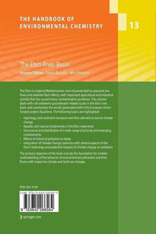 Produktbild: The Ebro River Basin