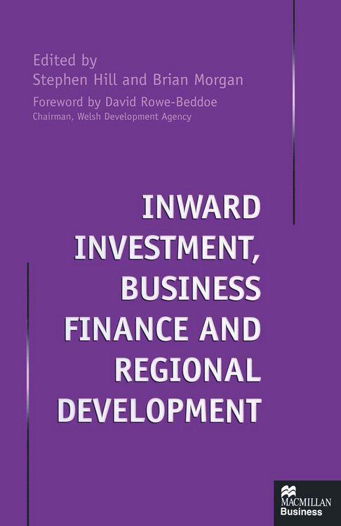 Produktbild: Inward Investment, Business Finance and Regional Development