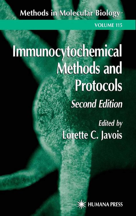 Produktbild: Immunocytochemical Methods and Protocols