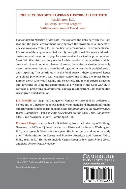 Produktbild: Environmental Histories of the Cold War