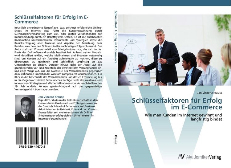 Produktbild: Schl&uuml;sselfaktoren f&uuml;r Erfolg im E-Commerce