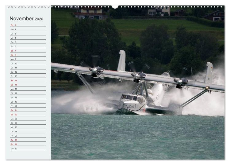 Produktbild: Faszination Wasserflugzeuge (hochwertiger Premium Wandkalender 2026 DIN A2 quer), Kunstdruck in Hochglanz