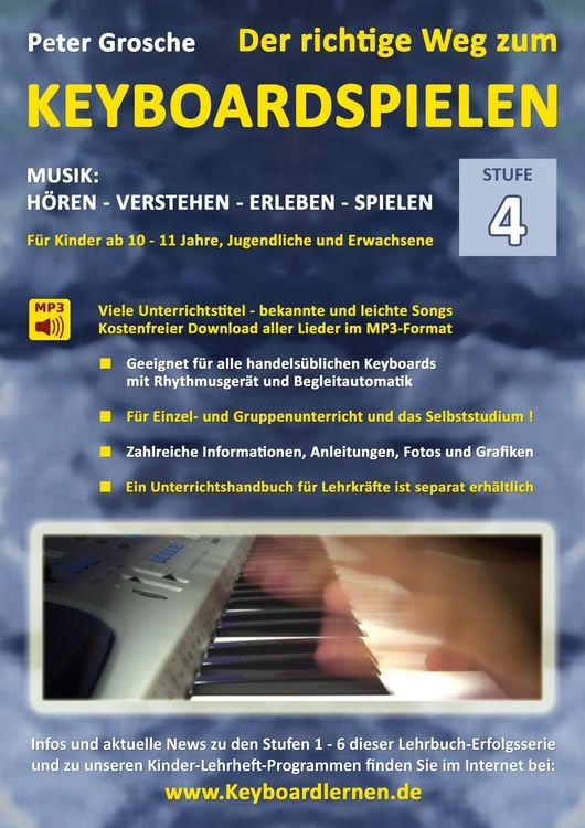 Produktbild: Der richtige Weg zum Keyboardspielen (Stufe 4)