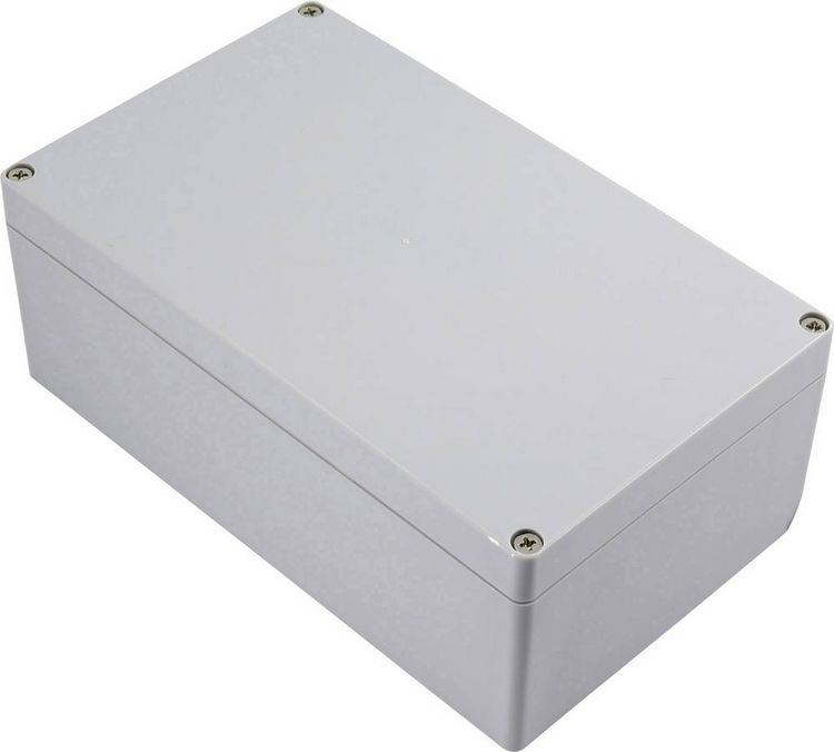 Produktbild: TRU COMPONENTS F2 TC-6649504 Universal-Geh&auml;use 158 x 90 x 60 ABS Hellgrau 1St.