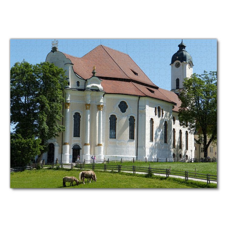Produktbild: Lais Puzzle Steingaden Allg&auml;u 1000 Teile