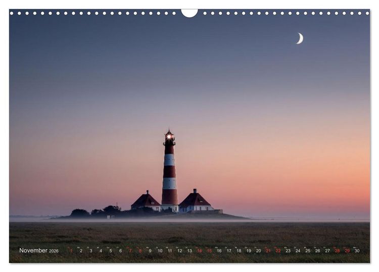 Produktbild: Wundersch&ouml;nes Eiderstedt (Wandkalender 2026 DIN A3 quer), CALVENDO Monatskalender