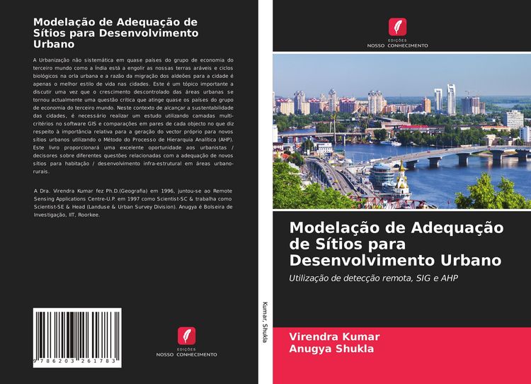 Produktbild: Modela&ccedil;&atilde;o de Adequa&ccedil;&atilde;o de S&iacute;tios para Desenvolvimento Urbano