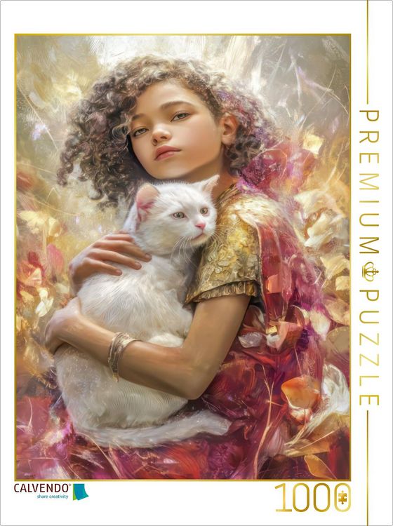 Produktbild: CALVENDO Puzzle Mensch und Tier | 1000 Teile Lege-Gr&ouml;&szlig;e 64x48cm Foto-Puzzle f&uuml;r gl&uuml;ckliche Stunden