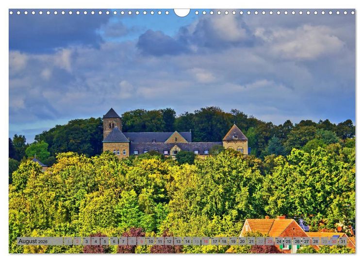 Produktbild: Kreis Coesfeld im M&uuml;nsterland - Stadt Land Flu&szlig; (Wandkalender 2026 DIN A3 quer), CALVENDO Monatskalender