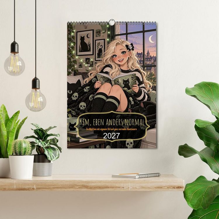Produktbild: Kim, eben anders normal (Wandkalender 2027 DIN A3 hoch), CALVENDO Monatskalender