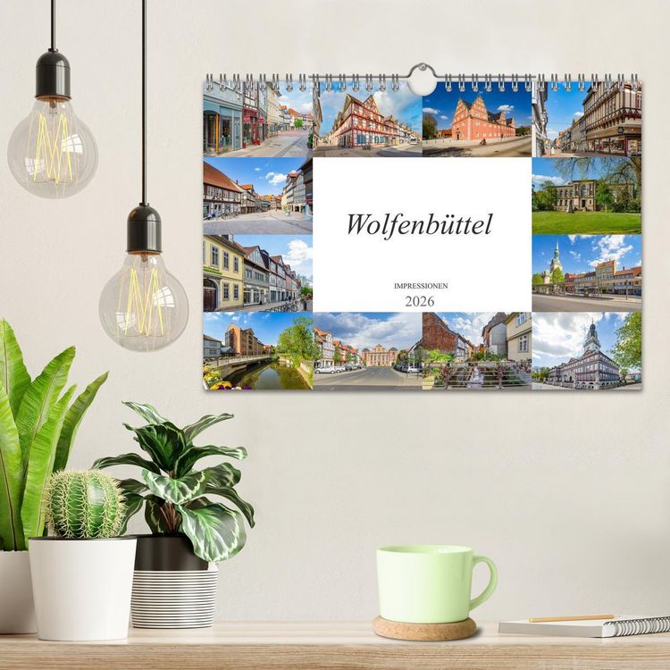 Produktbild: Wolfenb&uuml;ttel Impressionen (Wandkalender 2026 DIN A4 quer), CALVENDO Monatskalender