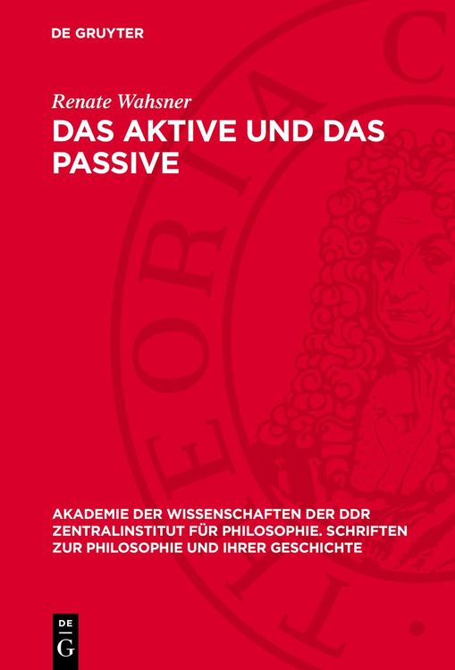 Produktbild: Das Aktive und das Passive