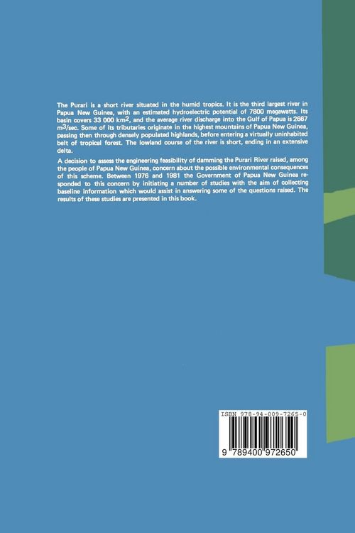 Produktbild: The Purari &mdash; tropical environment of a high rainfall river basin