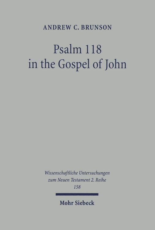 Produktbild: Psalm 118 in the Gospel of John