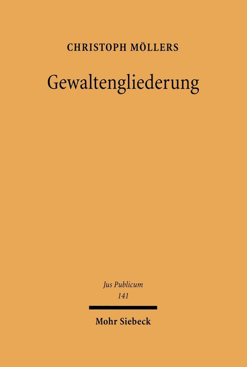 Produktbild: Gewaltengliederung