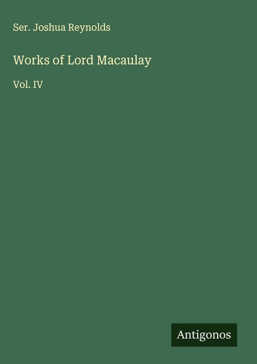 Produktbild: Works of Lord Macaulay