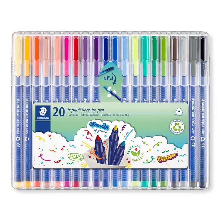 Produktbild: STAEDTLER Fasermaler triplus color 20er Set