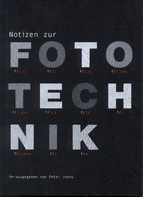 Produktbild: Notizen zur Fototechnik
