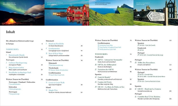 Produktbild: Die ultimativen K&uuml;stenwanderwege in Europa