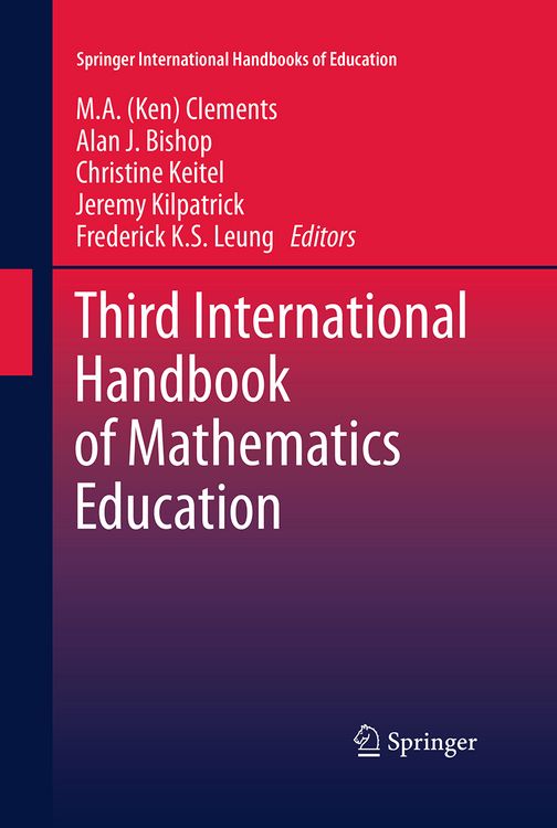 Produktbild: Third International Handbook of Mathematics Education