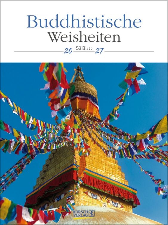Produktbild: Buddhistische Weisheiten 2027