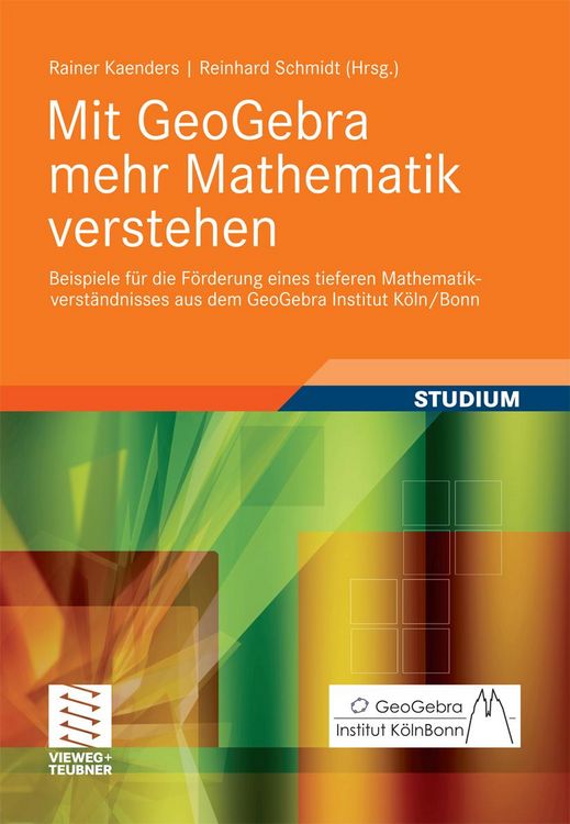 Produktbild: Mit GeoGebra mehr Mathematik verstehen